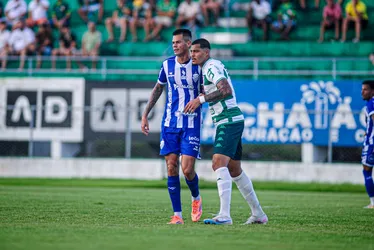 
				CSA domina primeiro tempo, mas cede empate ao Lagarto fora de casa: 1 a 1
			
			