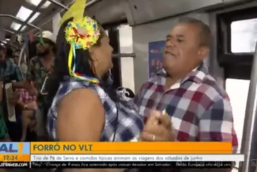 
				Forró no VLT abre junho em Maceió com música, dança e clima junino nos trilhos
			
			