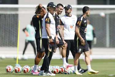 
				Fotos e vídeo: veja como foi o último treino da Seleção Brasileira antes de enfrentar o Egito
			
			