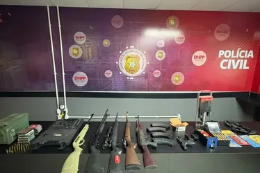 
				Veja o poder letal das armas apreendidas com homem que atirou em motorista por app
			
			