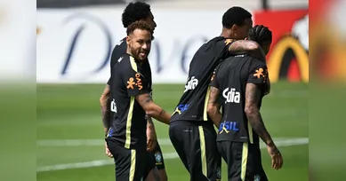 Neymar segue nova etapa de treinos na Seleção