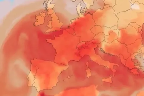 
				Bloqueio ômega provoca onda de calor sufocante e mortal na Europa; entenda
			
			
