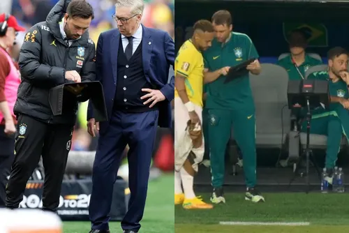 
				Filho de Ancelotti explica gesto negativo associado à entrada de Neymar na Seleção
			
			