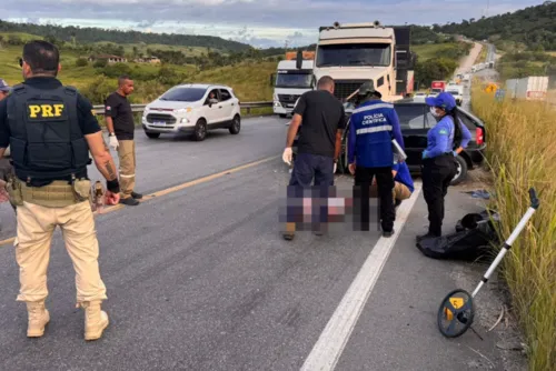 
				Idoso morre após colisão entre carro e caminhão em rodovia no Pilar
			
			