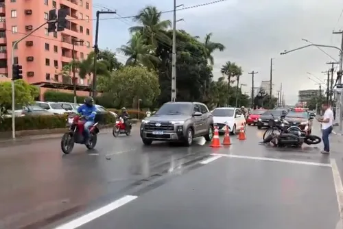 
				Av. Gustavo Paiva registra 1º acidente após mudança no trânsito
			
			