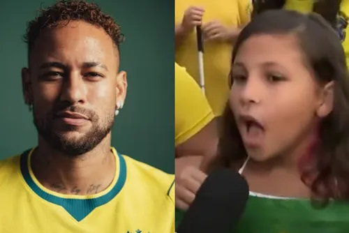
				Neymar é detonado por menina durante entrevista: "É um cai-cai"
			
			