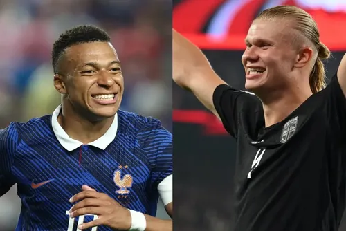 
				Noruega x França pode definir adversário do Brasil na Copa do Mundo
			
			