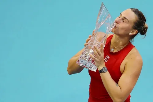 
				Sabalenka revela ter recorrido à psicóloga antes de desafio em Wimbledon
			
			