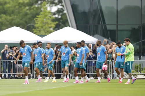 
				Treino da Seleção Brasileira visando o Japão; confira imagens
			
			