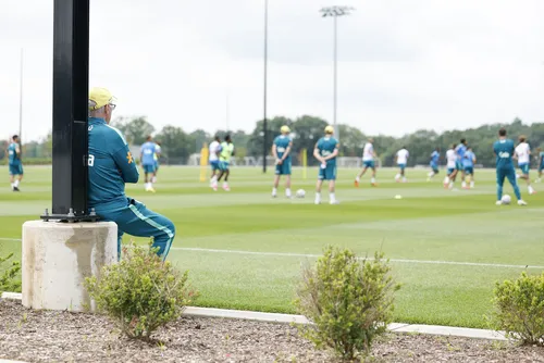 
				Treino da Seleção Brasileira visando o Japão; confira imagens
			
			