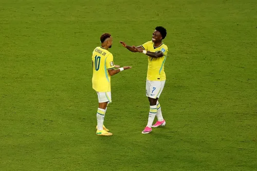
				Vini Jr. alcança os mesmos números de Neymar na Copa do Mundo de 2014
			
			