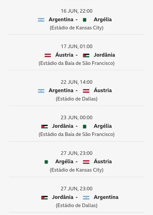 
				Copa do Mundo 2026: confira a tabela de jogos, horário e datas
			
			
