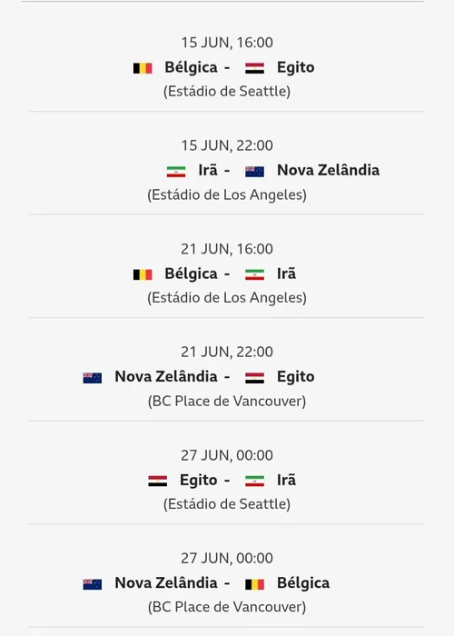 
				Copa do Mundo 2026: confira a tabela de jogos, horário e datas
			
			