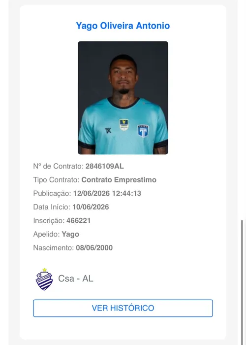 
				CSA anuncia contratação de goleiro para a disputa da Série D
			
			