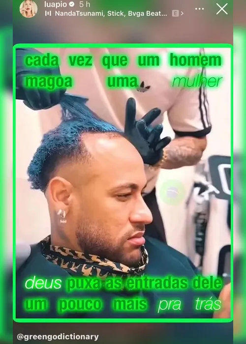 
				Eita! Luana Piovani debocha de calvície de Neymar
			
			