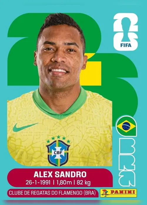 
				Fotos: com Endrick e Neymar, veja figurinhas atualizadas do álbum da Copa
			
			