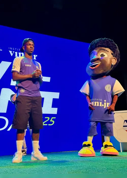 
				Instituto Vini Jr. cria personagem infantil para inspirar novas gerações: 'Podem acreditar em si mesmas'
			
			