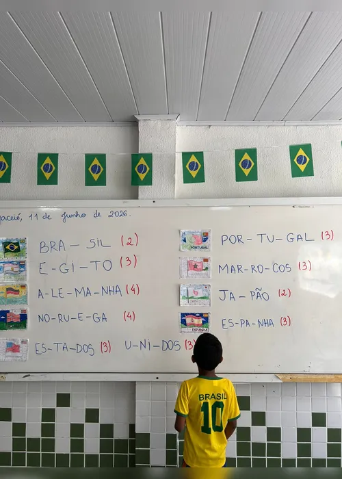
				Aluno diz que não pode comprar álbum da Copa, e professor cria versão especial para toda a turma
			
			