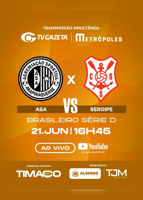 
				Trio do futebol alagoano entra em campo hoje: veja onde assistir
			
			