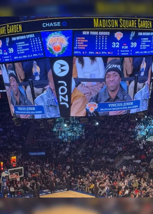 
				Vini Jr. estava em jogo da NBA com Virginia? Entenda foto viral
			
			