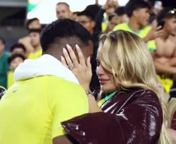 Esposa de Endrick emociona com carta: "Agora é sua vez de brilhar!"