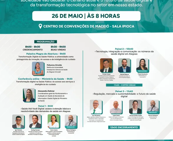 Gazeta Summit Saúde Digital: confira os palestrantes do evento que acontece na terça (26)