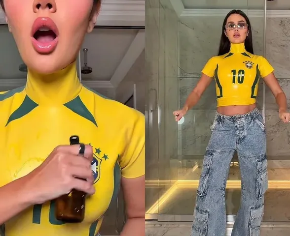 Influenciadora critica Franciny Ehlke por suposto vídeo fetichizado
