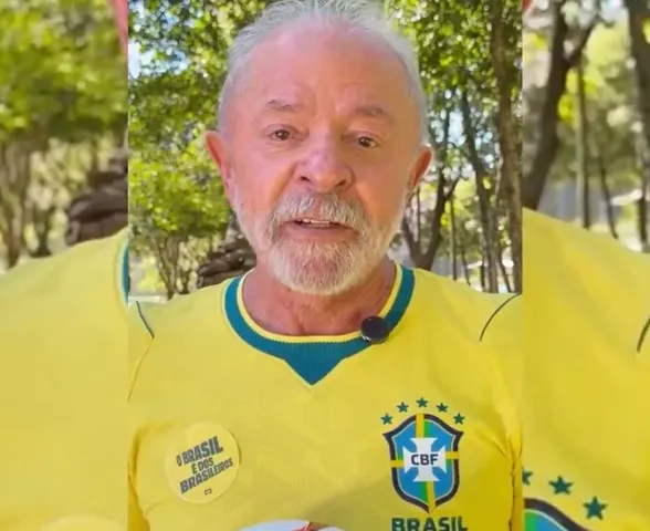 Lula manda recado para a Seleção Brasileira: "Joguem com a alma"