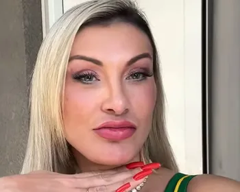 Andressa Urach "estreia" novo rosto e revela quanto gastou em procedimento estético