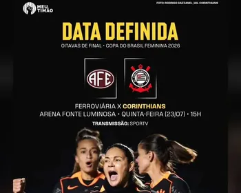 Craque do Corinthians critica horário de jogo da Copa do Brasil: 'Parabéns aos envolvidos'