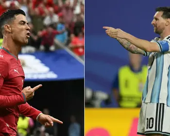 Cristiano Ronaldo e Messi travam corrida pelo milésimo gol