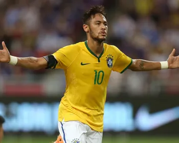 Em 2014, Neymar marcou quatro gols sobre o Japão e se juntou a seleto grupo de craques