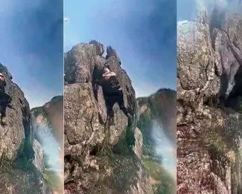 Homem morre ao cair de pedra enquanto tentava tirar foto em trilha no RJ