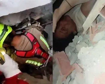 Idosa é resgatada com vida após ficar soterrada por 86h em terremoto na Venezuela