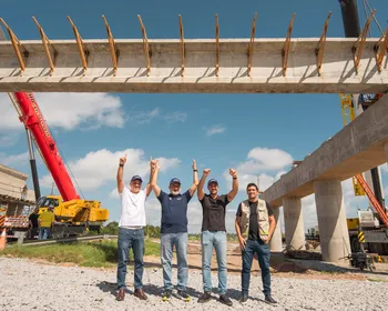 Imagens revelam avanço das obras do Arco Metropolitano; vídeo