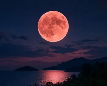 Lua de Morango ilumina o céu do Brasil hoje. Saiba como observar