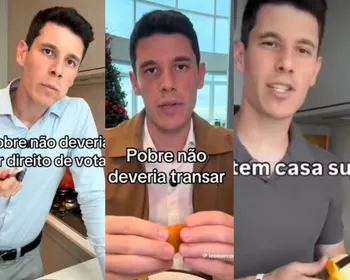 MP processa influenciador que disse que “pobres não deveriam votar”