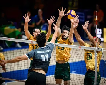 Vôlei: Brasil vence Canadá no tie-break e impede 4ª derrota seguida