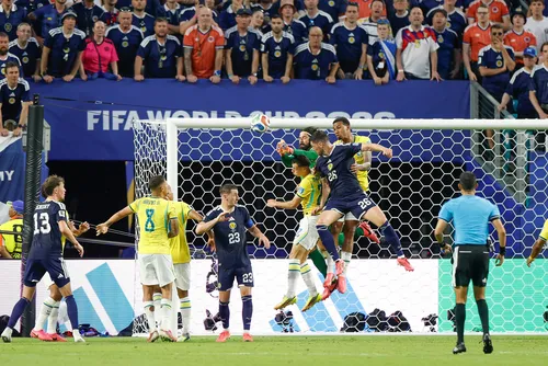 
				Brasil é o primeiro país a alcançar 50 jogos sem gols sofridos em Copas
			
			