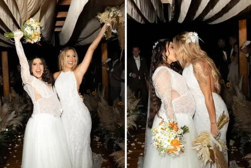 
				Casamento de Lauana Prado e Tati Dias emociona, mas vira alvo de ataques
			
			