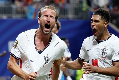 
				Com Kane decisivo, Inglaterra vira para cima da RD Congo e se classifica
			
			