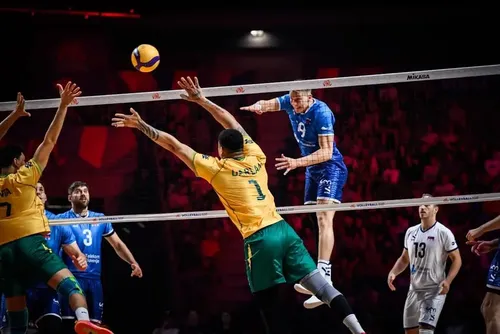 
				Eslovênia domina, e Brasil perde a terceira seguida na VNL
			
			
