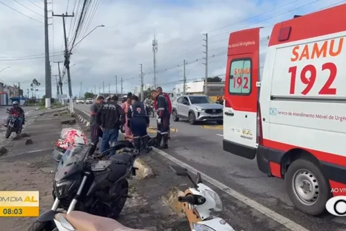 
				Motociclista perde controle de veículo e sofre acidente na Via Expressa
			
			