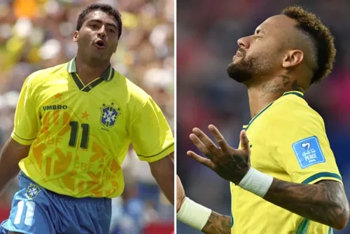 
				"Não tem vaga no time titular", dispara Romário sobre Neymar
			
			