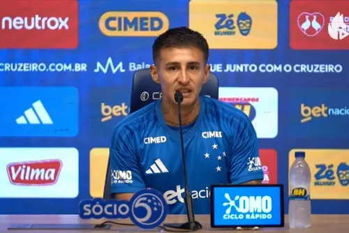 
				Rojas é apresentado pelo Cruzeiro e projeta duelo com o Flamengo na Libertadores
			
			