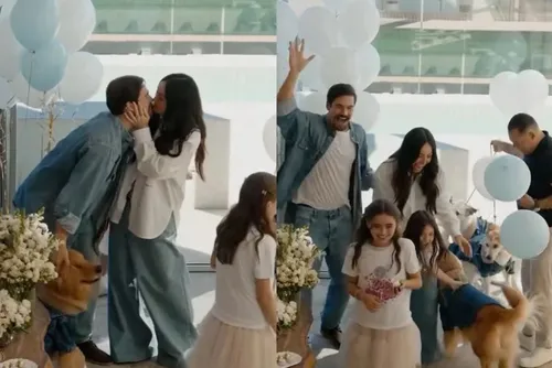 
				Sabrina Sato e Nicolas Prattes esperam um menino; veja chá revelação
			
			