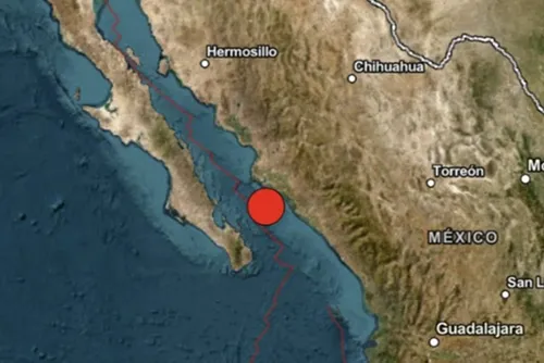 
				Terremoto de magnitude 6,0 atinge a costa do México
			
			