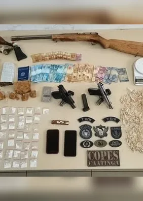 Ação da PM prende três suspeitos de homicídio e tráfico após confronto no Sertão