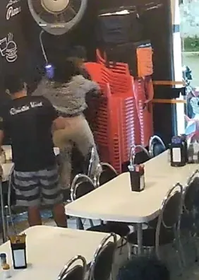Homem agredido e baleado na cabeça pelo namorado da ex segue internado