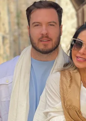 Maíra Cardi ironiza polêmica com fotos de antes e depois do marido; confira